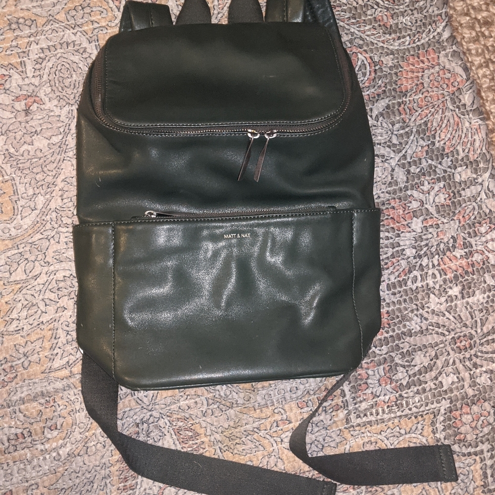 MATT & NAT green BRAVE backpack